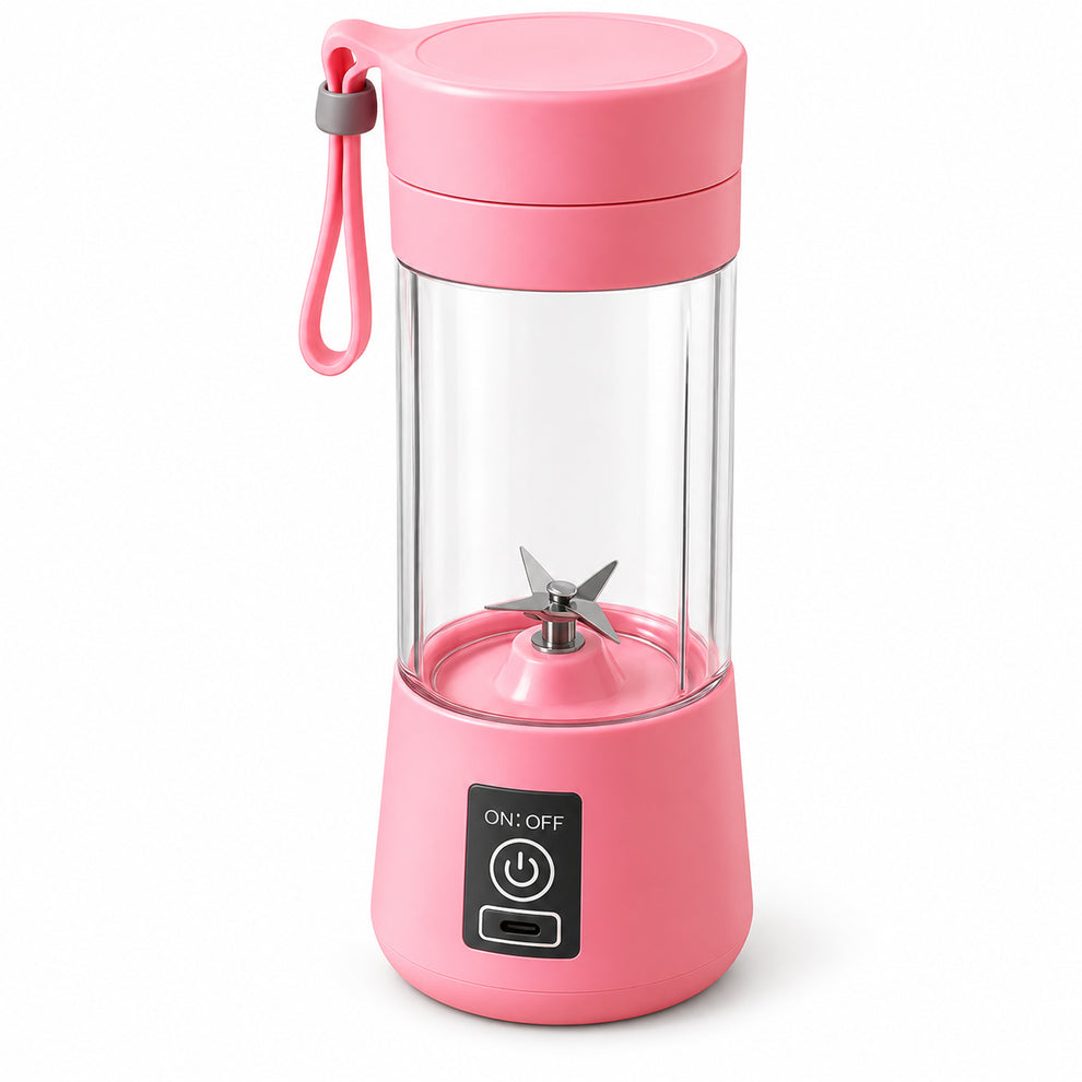 Portable USB Electric Juicer – 6-Blade Blender & Shaker |